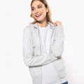 KA464 LADIES' FULL ZIP HOODED SWEATSHIRT