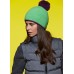 ID1000 POMPON HAT WITH CONTRAST STRIPE ID1000 POMPON HAT WITH CONTRAST STRIPE