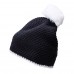 ID1000 POMPON HAT WITH CONTRAST STRIPE ID1000 POMPON HAT WITH CONTRAST STRIPE