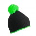 ID1000 POMPON HAT WITH CONTRAST STRIPE ID1000 POMPON HAT WITH CONTRAST STRIPE