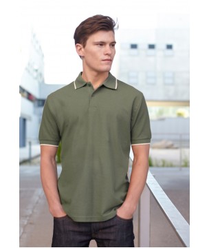 ID381 МЪЖКА РИЗА ТИП ЛАКОСТА TIPPED POLO 